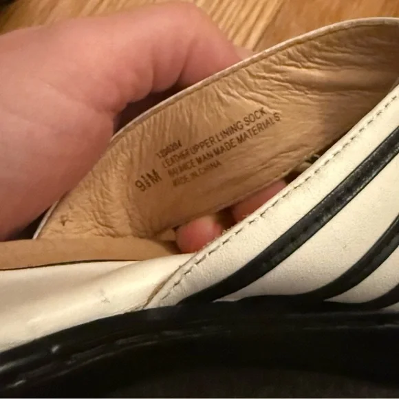 Sofft striped criss cross heels - Picture 6 of 7